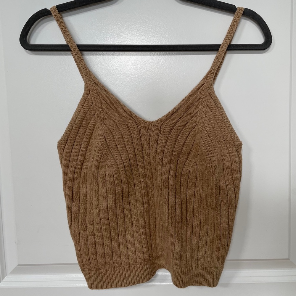 Kendall and Kylie crocheted tank top